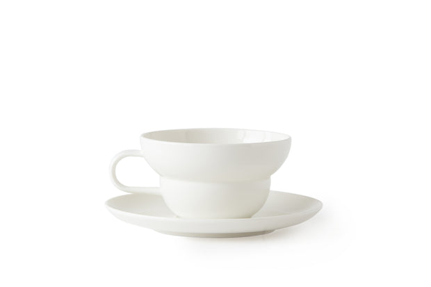 Acme & Co Bibby Tea šálka / podšálka, 250 ml - biela
