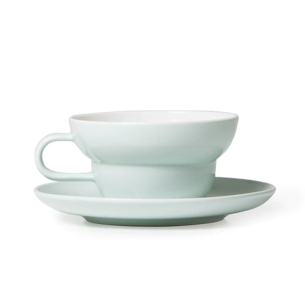Acme & Co Bibby Tea šálka / podšálka, 250 ml - svetlozelená