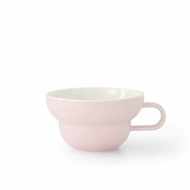 Acme & Co Bibby Tea šálka / podšálka, 250 ml - ružová