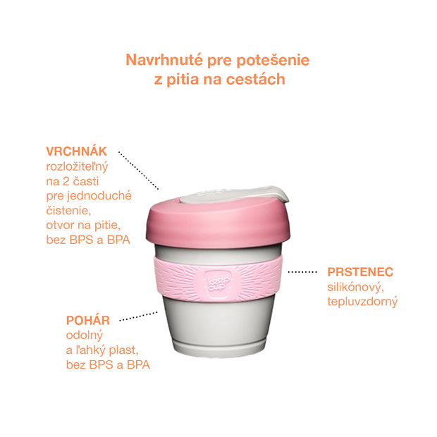 KeepCup Pashmak Pink XXS (114 ml)