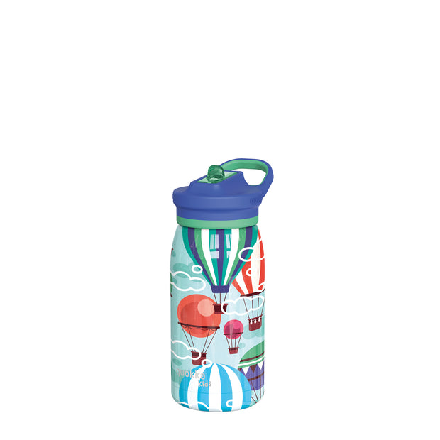 QUOKKA Kids Thermal Pop With Strap 445 ml - Balloons
