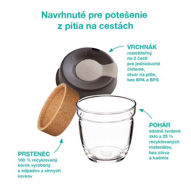 KeepCup Brew LE Cork Almond S (227 ml)