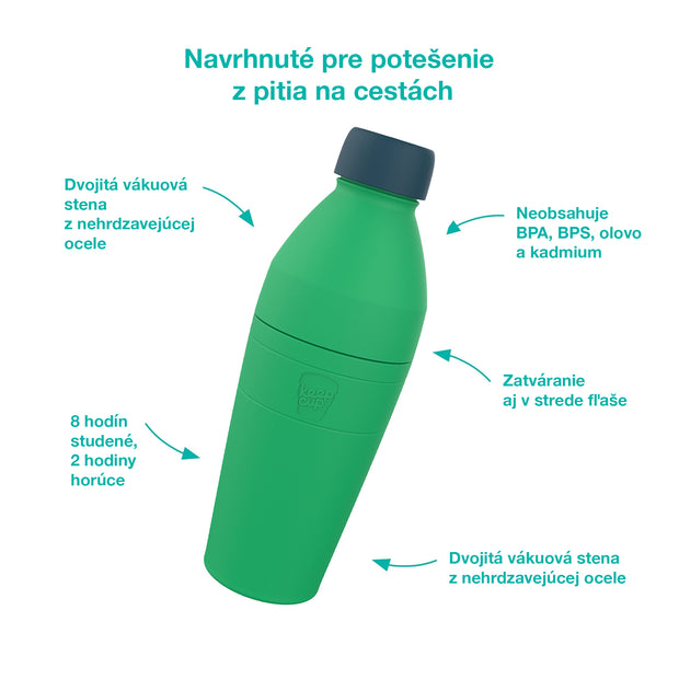 KeepCup Bottle Thermal M (530 ml) - Viridian