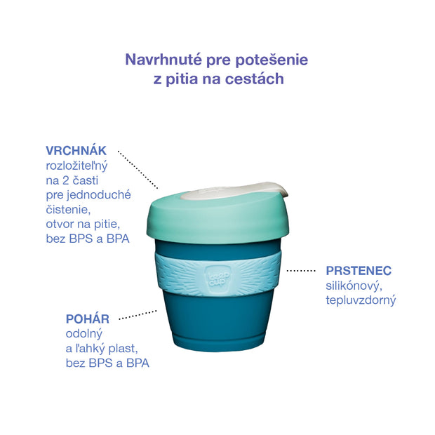 KeepCup Cerulean XXS (114 ml)