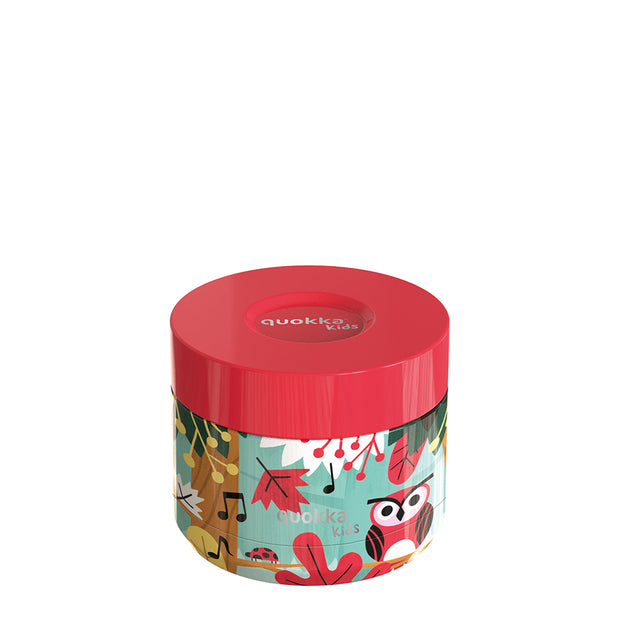 QUOKKA KIDs Thermal Food Jar 360 ml - Grove Birds