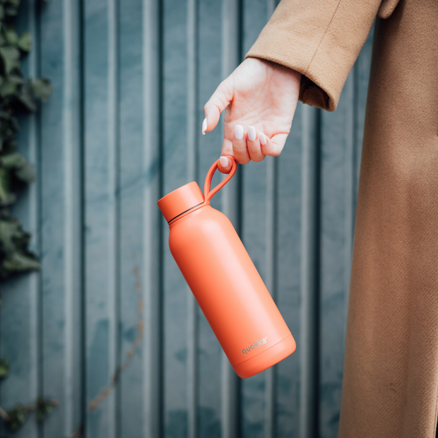 QUOKKA Thermal Solid With Strap 510 ml - Orange