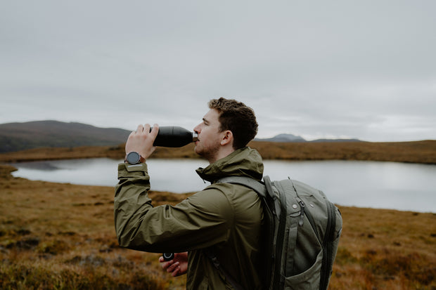 KeepCup Traveller Thermal KIT (pohár a fľaša 2v1) Nitro Black L (454/660 ml)