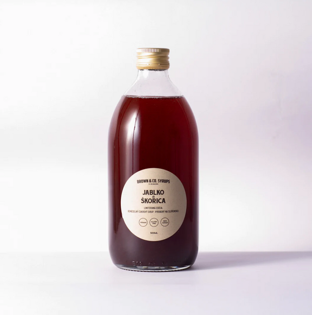 Sirup Brown & Co - Jablko & Škorica, 500 ml