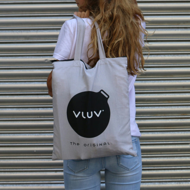 VLUV VELT plstená sedacia lopta, Jeans-Melange / Gold