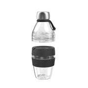 KeepCup Traveller Original KIT (pohá a fľaša 2v1) Black M (340/530 ml)