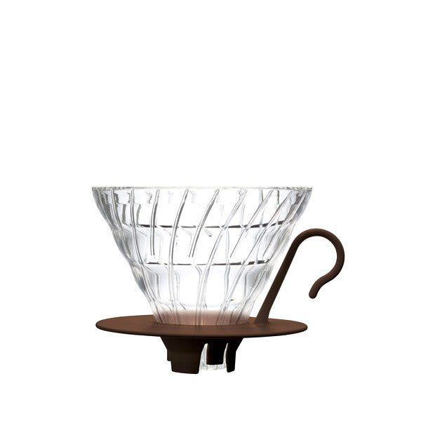 Hario V60-02 sklenený - hnedý - mabets.sk