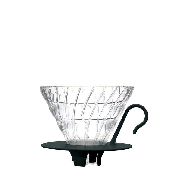 Hario V60-02 sklenený - čierny - mabets.sk