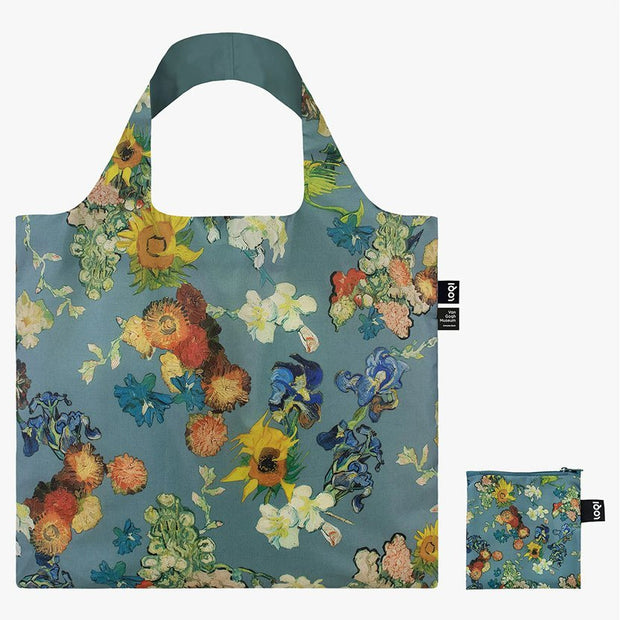 LOQI Museum - Van Gogh - Flower Pattern Blue