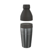 KeepCup Traveller Thermal KIT (pohár a fľaša 2v1) Nitro Black L (454/660 ml)