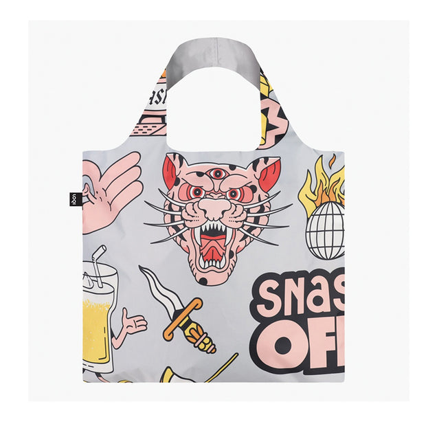 LOQI Snask Tiger Snake Beer Grey